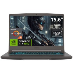 Laptop MSI Thin A15:
Procesador AMD Ryzen 5 7535HS (hasta 4.6 GHz),
Memoria de 16GB DDR5,
SSD de 512GB,
Pantalla de 15.6" LED,
V