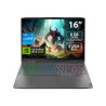 Laptop Gamer Lenovo LOQ 16IRH8:
Procesador Intel Core i5 13420H (hasta 4.6 GHz),
Memoria de 8GB DDR5,
SSD de 512GB,
Pantalla de 