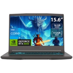 Laptop MSI THIN 15 B13UC-1000US:
Video GeForce RTX 3050,
Procesador Intel Core i5 13420H (hasta 4.6 GHz),
Memoria de 16GB DDR4,
