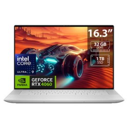 Laptop DELL XPS 9640: 
Procesador Intel Core Ultra 9 185H (hasta 5.1 GHz), 
Memoria de 32GB DDR5, 
SSD 1TB, 
Pantalla de 16.3" L