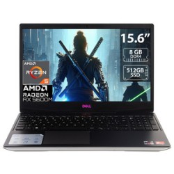 Laptop DELL Inspiron G5 SE 15 5505:
Video Radeon RX 5600M con 6GB GDDR6,
Procesador AMD Ryzen 5 4600H (hasta 4.0 GHz),
Memoria d