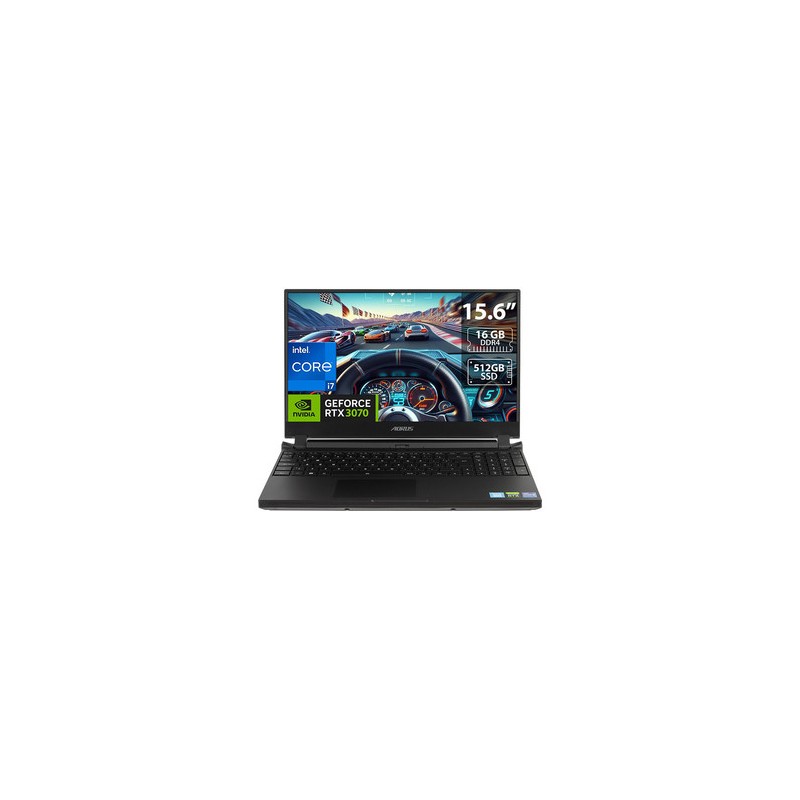 Laptop Gamer GIGABYTE AORUS 5 SE4:
Procesador Intel Core i7 12700H (Hasta 4.7 GHz),
Memoria de 16GB DDR4,
SSD de 512GB,
Pantalla