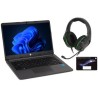 Laptop HP 240 G8:
Procesador Intel Core i3 1115G4 (hasta 4.1 GHz),
Memoria de 8GB DDR4,
SSD de 512GB,
Pantalla de 14" LED,
Video