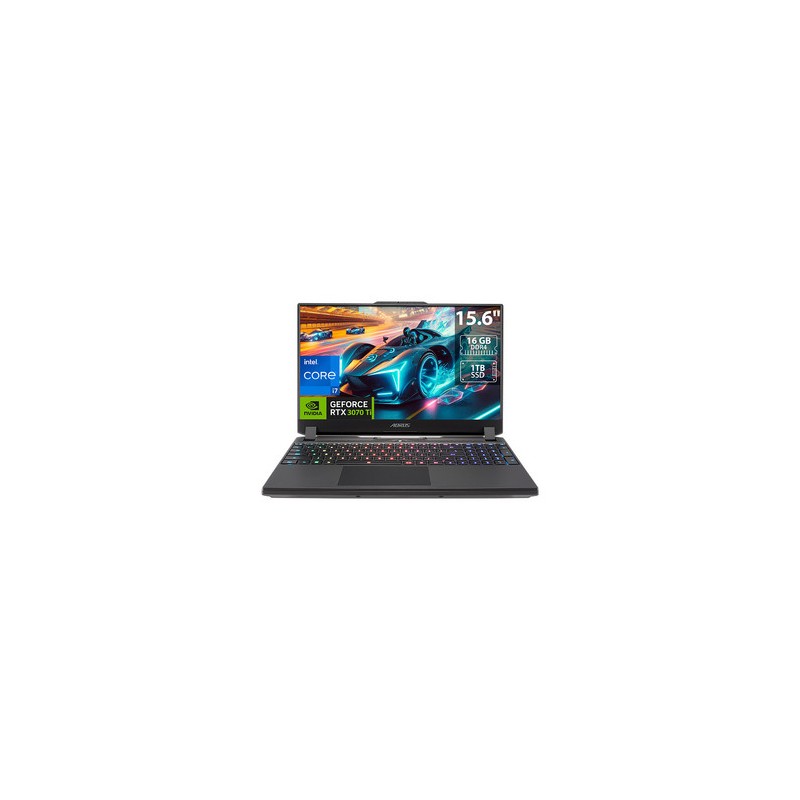 Laptop Gamer GIGABYTE AORUS XE4-73LAB14SH:
Procesador Intel Core i7 12700H (hasta 4.7 GHz),
Memoria de 16GB DDR4,
SSD de 1TB,
Pa