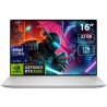 Laptop DELL XPS 9640:
Procesador Intel Core Ultra 9 185H  ,
Memoria de 32GB SSD de 1TB,
Pantalla de 16" LED,
Video GeForce RTX 4