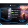 PC Gamer Powerbit Shadow Beast: 
Procesador AMD Ryzen 7 5700 (hasta 4.6 GHz), 
Memoria de 32GB DDR4, 
SSD de 1TB, 
Video NVIDIA 