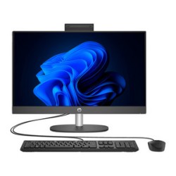 PC All in One HP ProOne 245 G10:
Procesador AMD Ryzen 3 7320U (hasta 4.1 GHz),
Memoria de 8GB DDR5,
SSD de 512GB,
Pantalla de 23