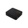 Mini PC de Escritorio ECS Liva Z,
Procesador Intel Celeron N 3350 (hasta 2.40 GHz),
Memoria de 4GB LPDDR3,
Almacenamiento de 64G