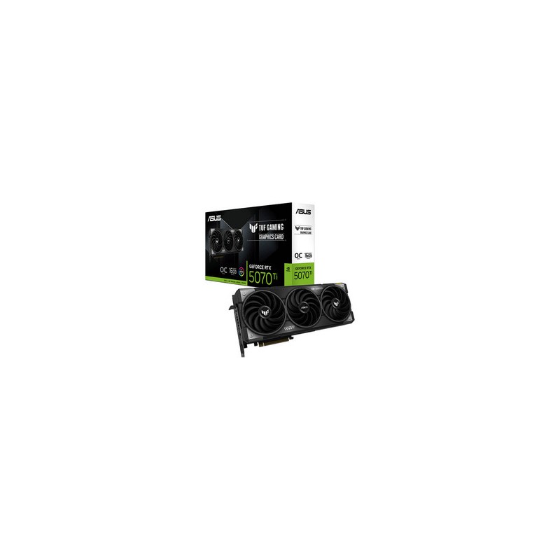 Tarjeta de Video NVIDIA GeForce RTX 5070 Ti ASUS TUF Gaming OC, 16GB GDDR7, 2xHDMI, 3xDisplayPort, PCI Express 5.0