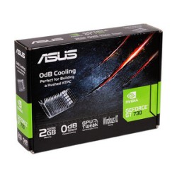 Tarjeta de Video ASUS NVIDIA GeForce GT 730, 2GB GDDR5, 1xHDMI 1.4, 1xDVI, 1xVGA, PCI Express 2.0.