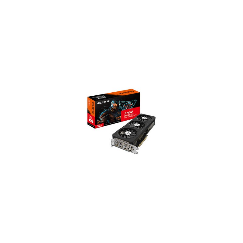 Tarjeta de Video AMD Radeon RX 7600 XT Gigabyte Gaming OC, 16GB GDDR6, 2xHDMI, 2xDisplayPort, PCI Express 4.0