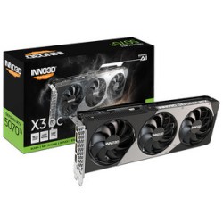 Tarjeta de Video NVIDIA GeForce RTX 5070 TI Inno3D X3 OC, 16GB GDDR7, 1xHDMI, 3xDisplayPort, PCI Express 5.0.