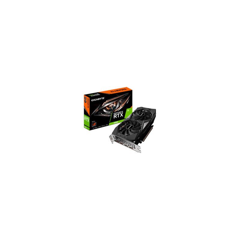 Tarjeta de Video NVIDIA GeForce RTX 2060 GIGABYTE D6, 6GB GDDR6, 1xHDMI, 3xDisplayPort, PCI Express 3.0