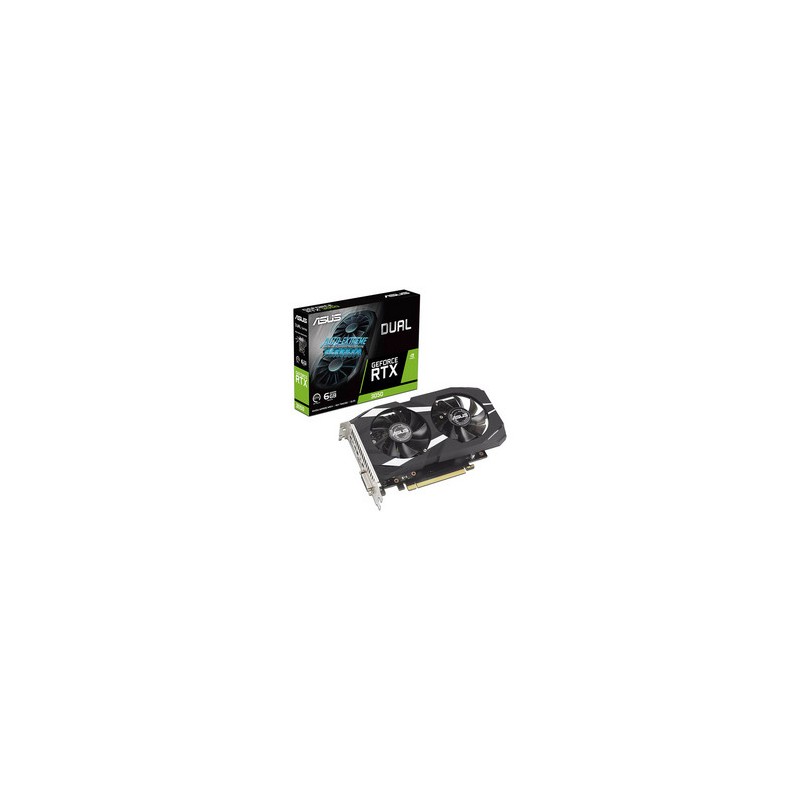 Tarjeta de Video ASUS NVIDIA GeForce RTX 3050 Dual, 6GB PCI Express 4.0.
