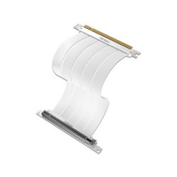 Cable de Extensión Antec AT-RCAB-W200-PCIE4-RTX40, Compatible con AMD y NVIDIA, PCI Express 4.0, 20cm, Color Blanco.