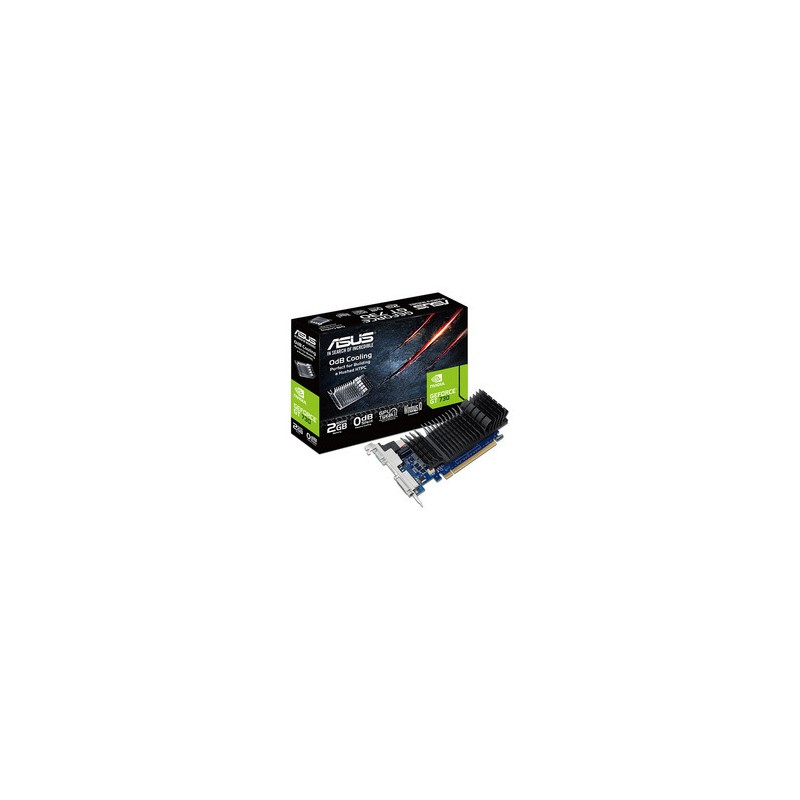 Tarjeta de Video NVIDIA GeForce GT 730 ASUS, 2GB GDDR5, 1xHDMI, 1xDVI, 1xVGA, PCI Express 2.0