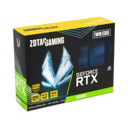 Tarjeta de Video NVIDIA GeForce RTX 3060 ZOTAC Twin Edge, 12GB GDDR6, 1xHDMI 2.1, 3xDisplayPort 1.4a, PCI Express x16 4.0.