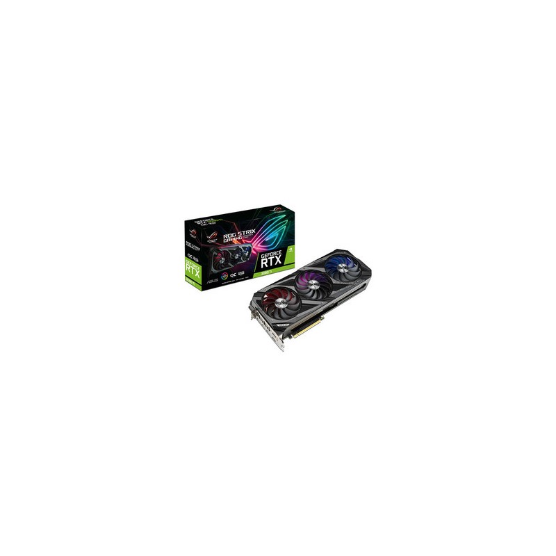 Tarjeta de Video NVIDIA GeForce RTX 3080 Ti ASUS ROG STRIX GAMING, 12GB GDDR6X, 2xHDMI, 3xDisplayPort, PCI Express 4.0.