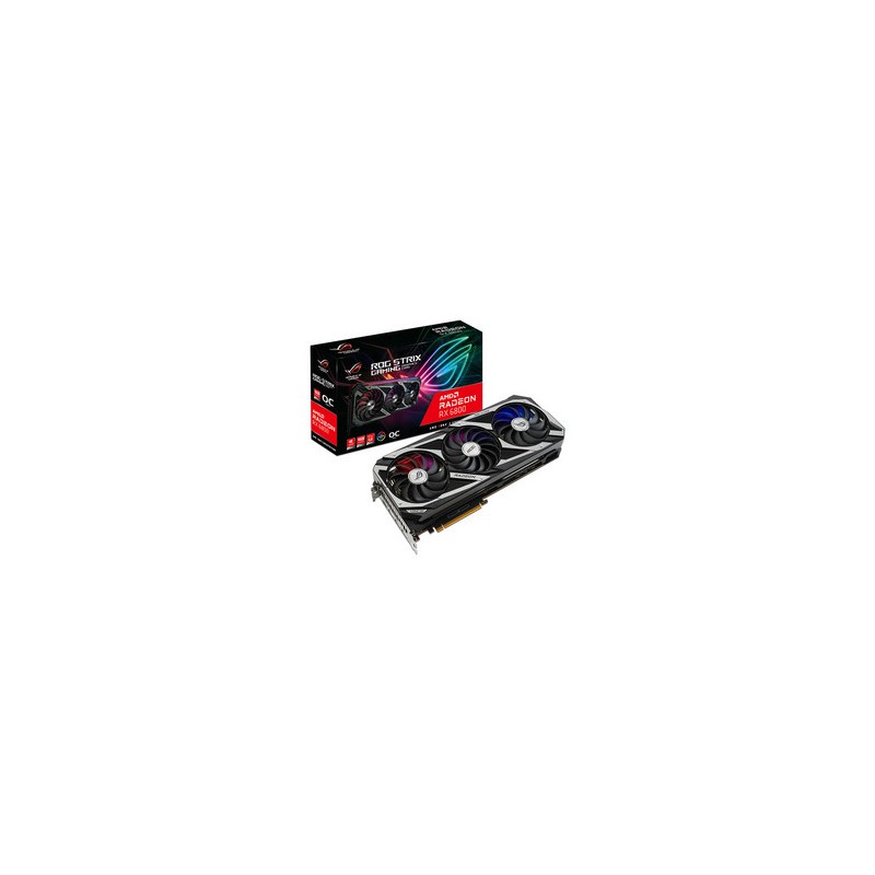 Tarjeta de Video AMD Radeon RX 6800 Asus ROG STRIX OC, 16GB GDDR6, 1xHDMI, 3xDisplayPort, PCI Express 4.0