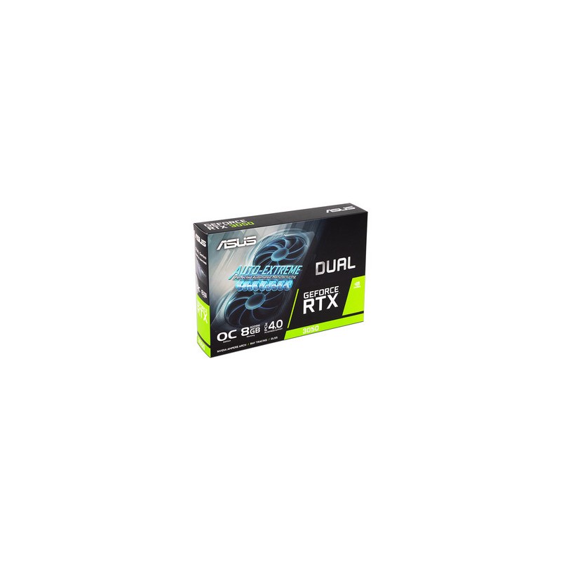 Tarjeta de Video NVIDIA GeForce RTX 3050 ASUS DUAL OC Edition, 8GB GDDR6, 1xHDMI 2.1, 3xDisplayPort 1.4a, PCI Express 4.0.