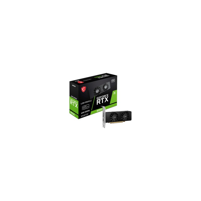 Tarjeta de Video NVIDIA GeForce RTX 3050 LP 6G OC, 6GB GDDR6, 2xHDMI, 1xDisplayPort, PCI Express 4.0