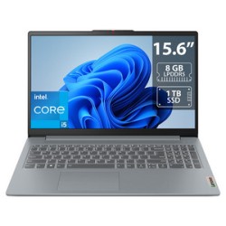 Laptop Lenovo IdeaPad Slim 3:
Procesador Intel Core i5 12450H (Hasta 4.4 GHz),
Memoria de 8GB LPDDR5,
SSD de 1TB,
Pantalla de 15