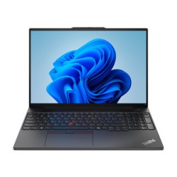 Laptop Lenovo Thinkpad E16 G2:
Procesador Intel Core Ultra 7 155U (hasta 4.80 GHz),
Memoria de 16GB DDR5,
SSD de 512GB,
Pantalla
